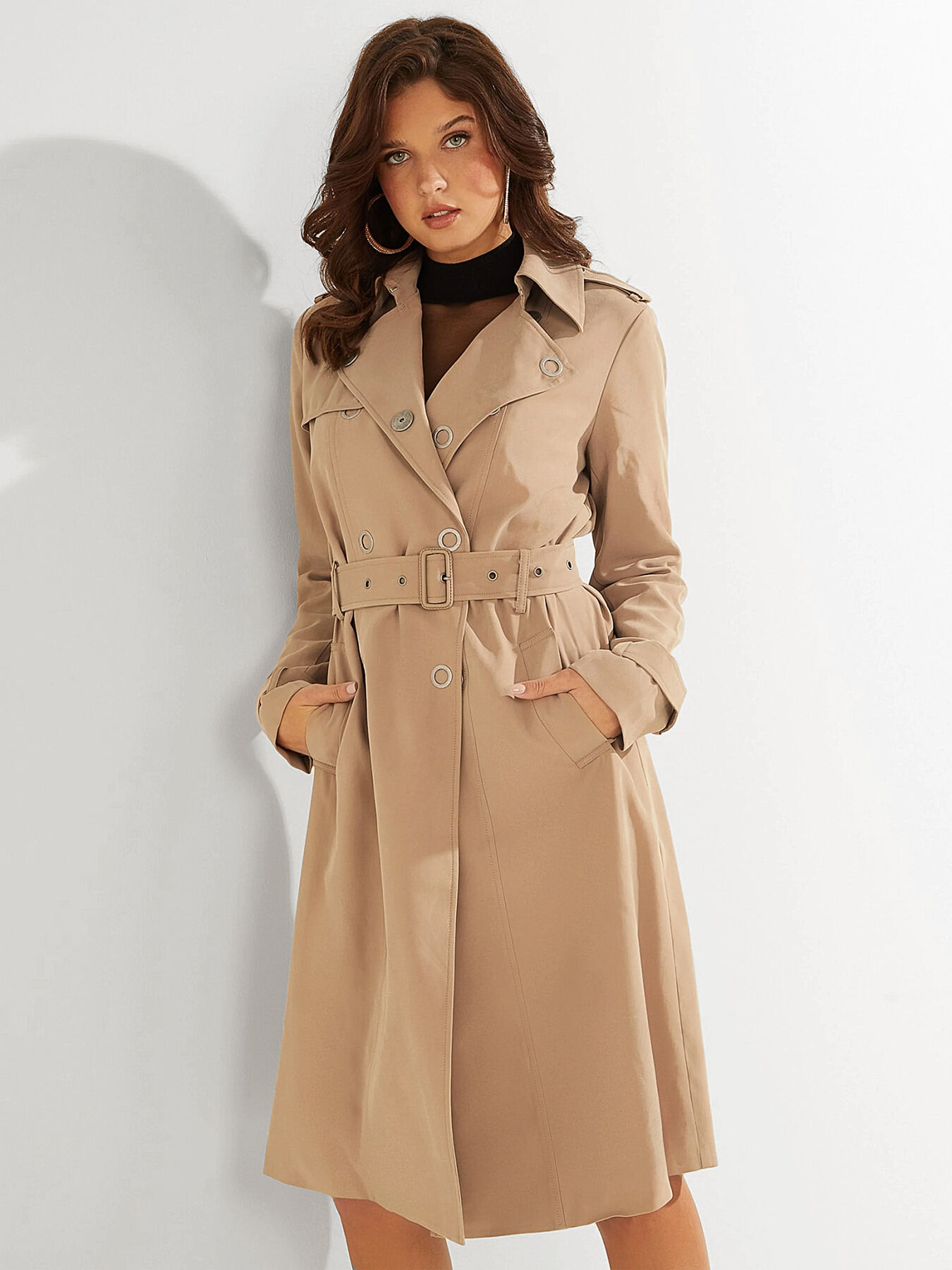 GEMMA trench brand GUESS Globalbrandsstore en