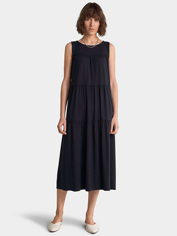 Navy midi dress - 1