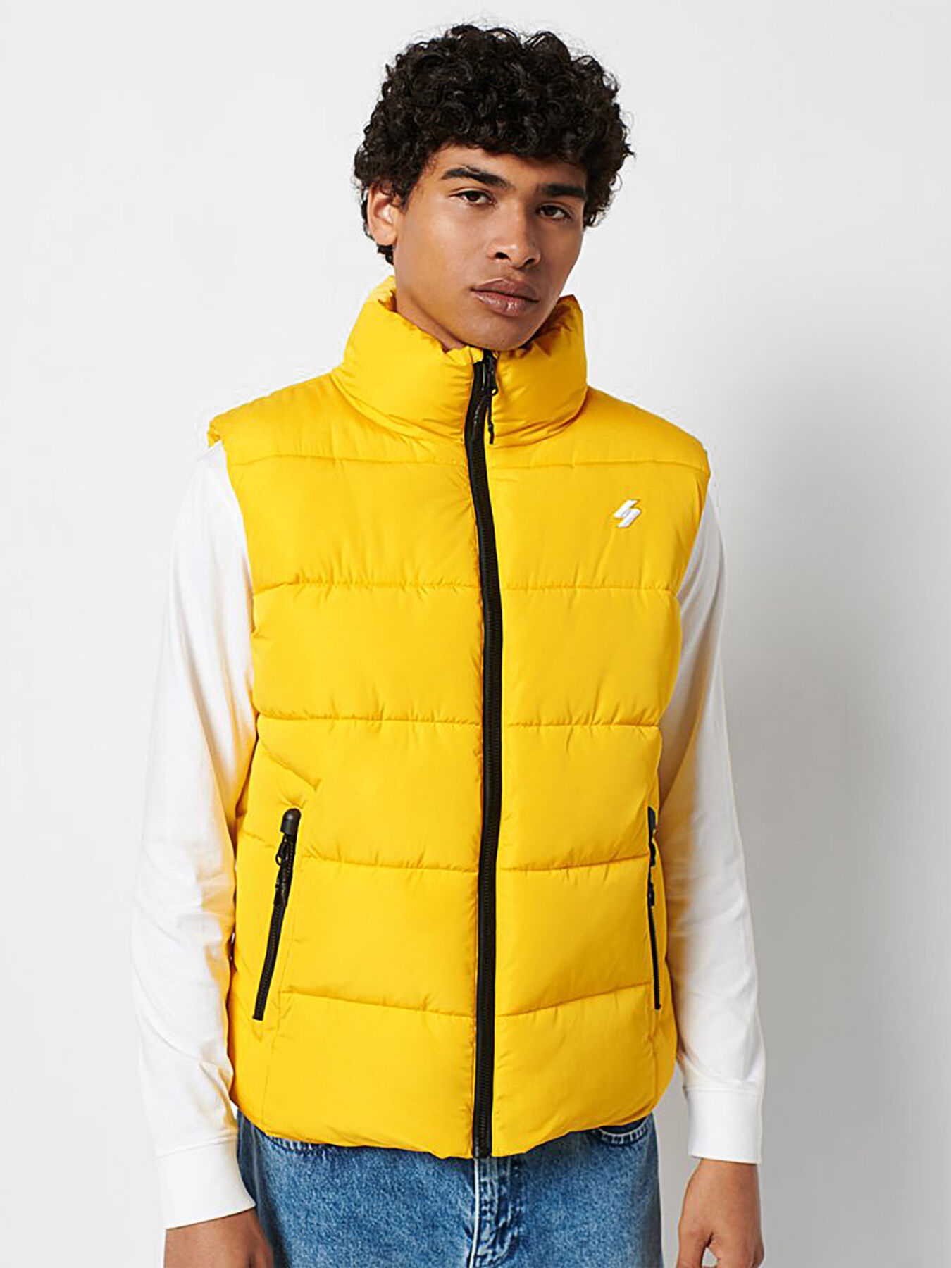 Puffer vest with pockets brand SUPERDRY 