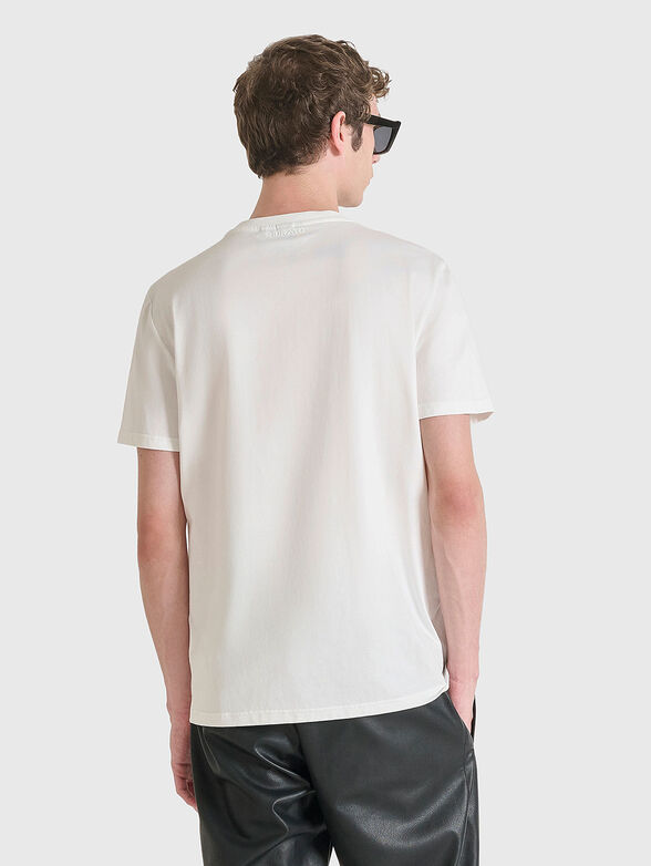 Black cotton T-shirt - 2