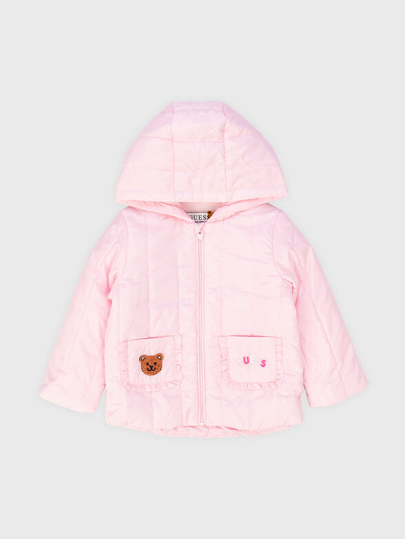 Quilted jacket with hood  - 1