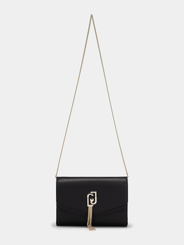 Clutch bag with logo detail and pendant - 4