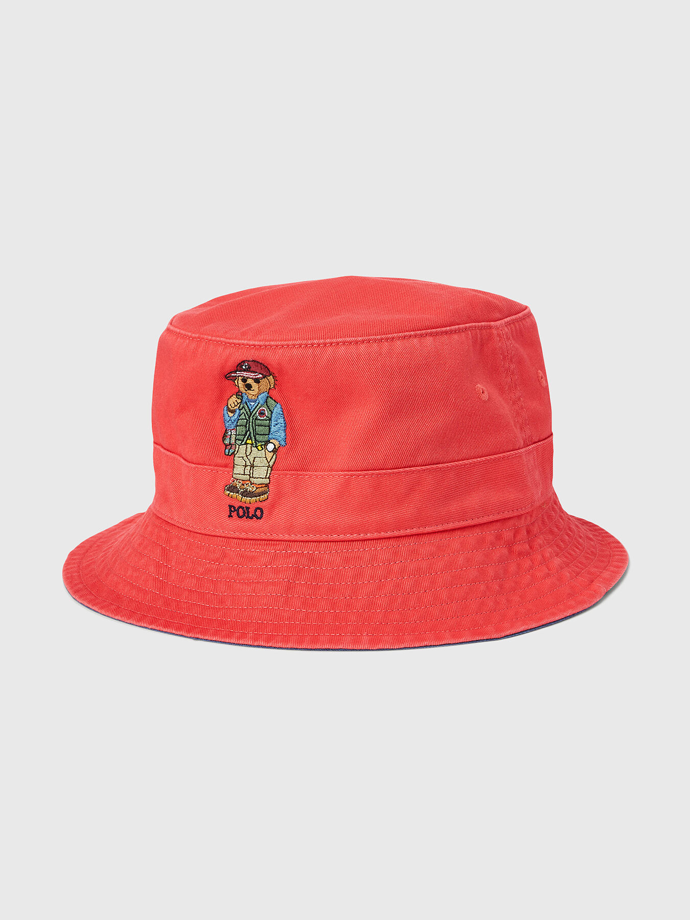 Bucket hat with Polo Bear motif brand POLO RALPH LAUREN Globalbrandsstore en