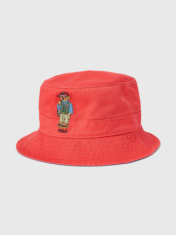 Bucket hat with Polo Bear motif - 1