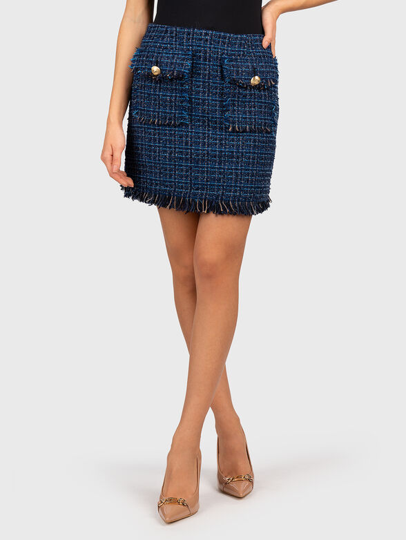 Mini boucle skirt  - 1