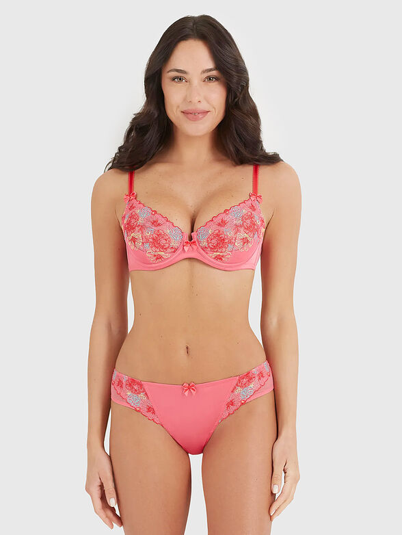ASHLEY bra with floral motifs - 2