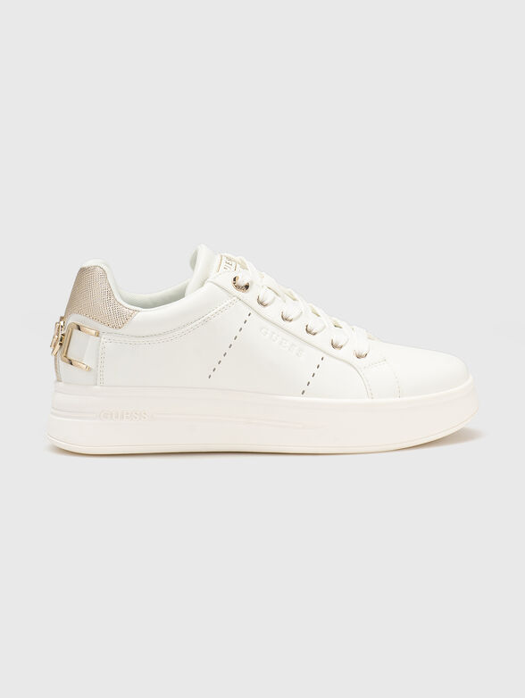 WESLI sneakers with gold accents - 1
