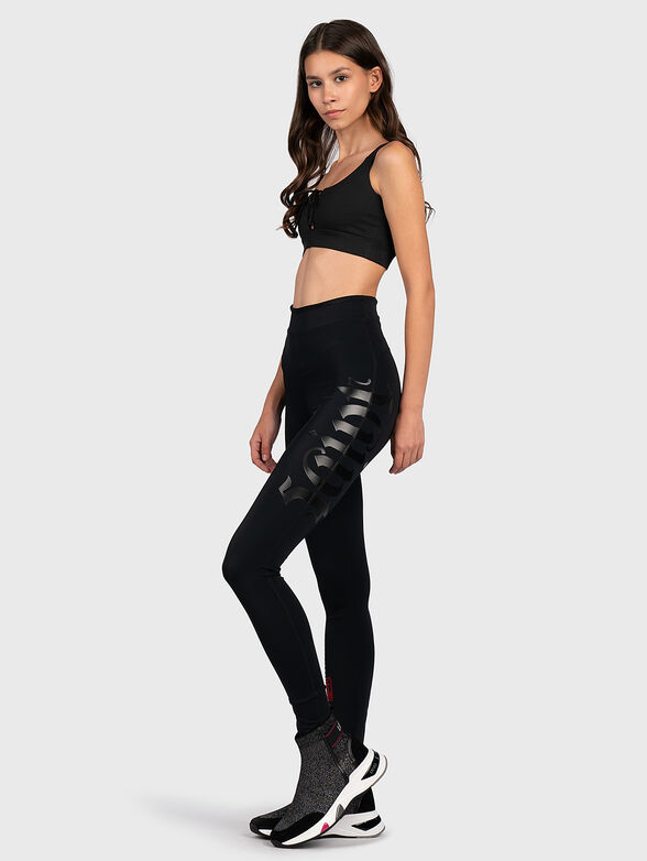 Leggings with logo print - 6
