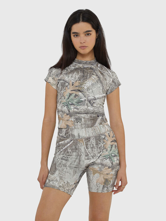 Тениска със слим кройка REALTREE  - 1