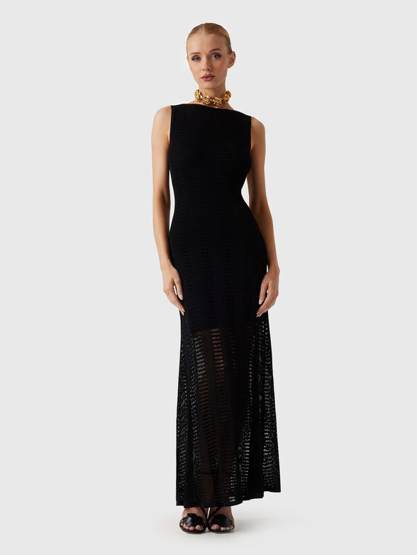 EMMA maxi dress with accented back - 1