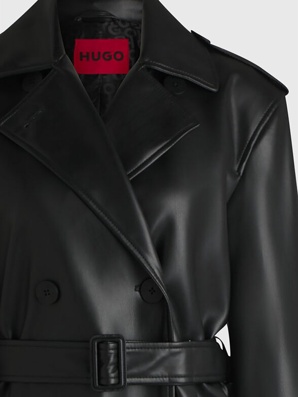 MALITTA trench in eco leather - 2