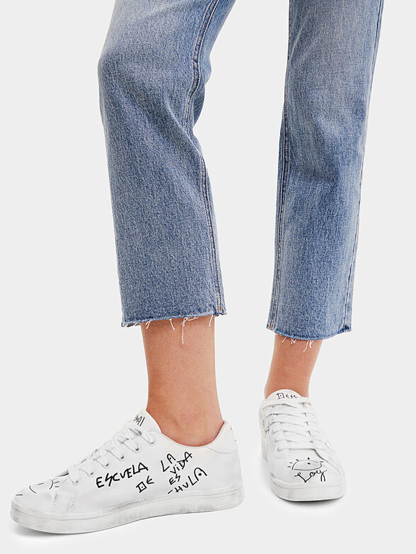 Unisex sneakers with drawings - 2