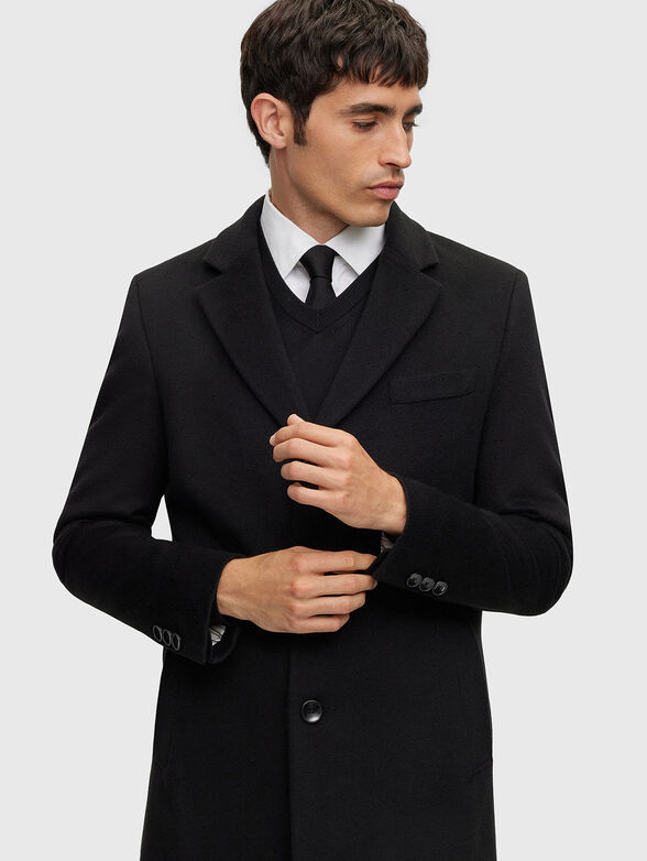Coat in wool and cashmere - 6