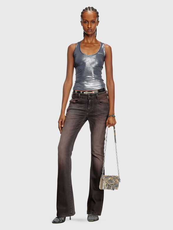 T-AMA top with metallic effect - 2