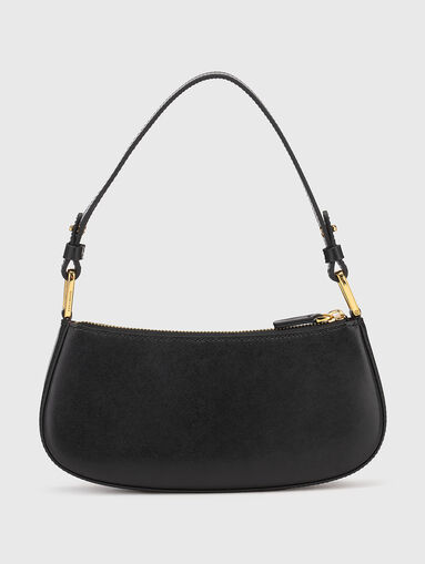Leather mini bag with logo - 3