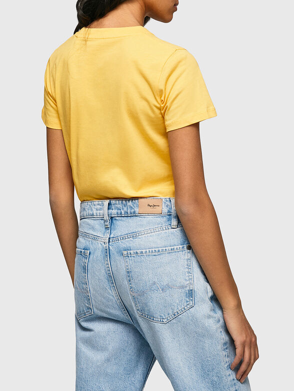WENDY black T-shirt with logo inscription - 3