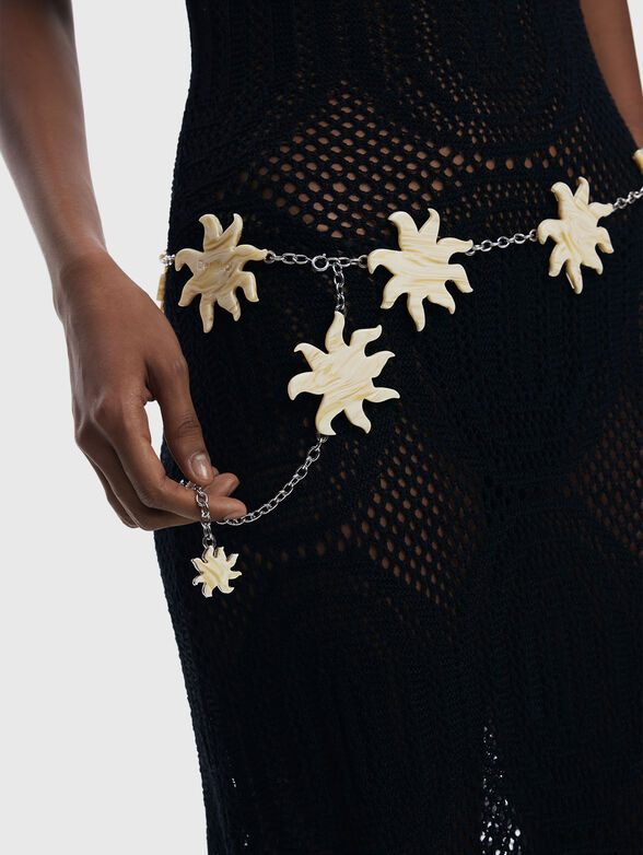 Belt with embossed details FANATSIA SUNS - 2