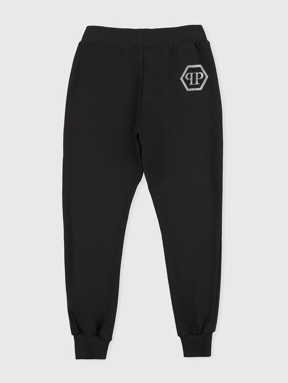 SKULL sweatpants in black  - 2