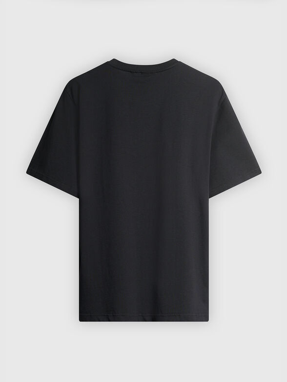 Embossed logo cotton T-shirt - 2