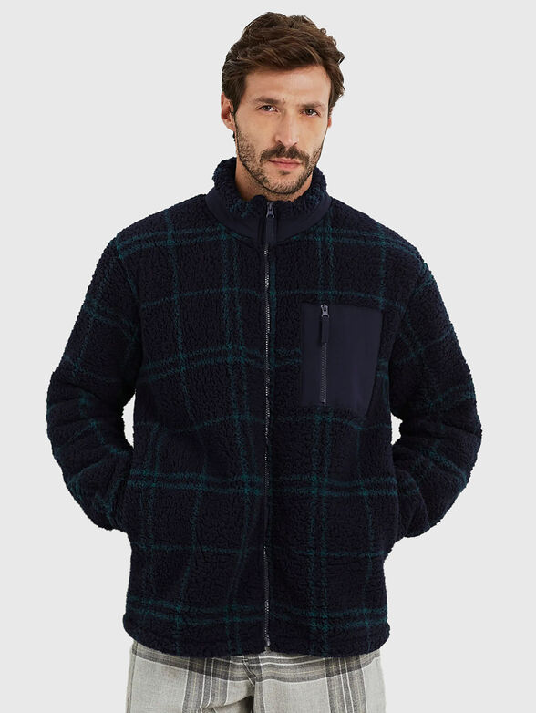 MIX & MATCH sweatshirt with zip  - 1