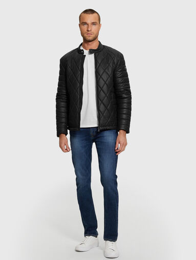 Black quilted jacket  - 5