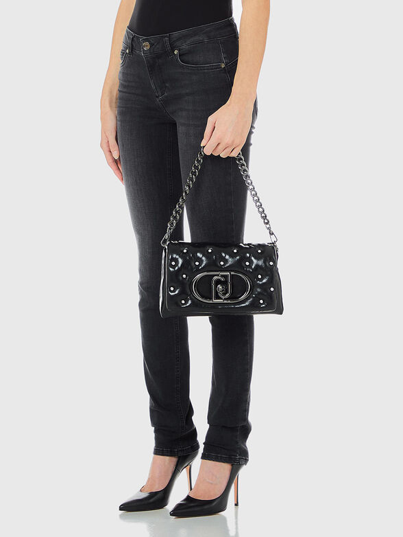 Crossbody bag with rhinestones  - 2
