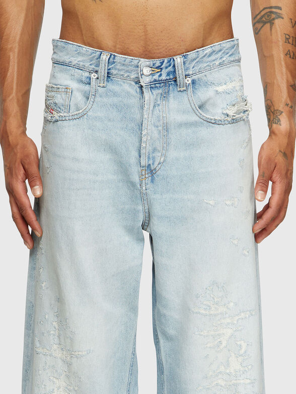 2001 D-MACRO L.32 wide leg jeans - 3