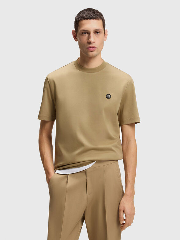 Crew neck cotton T-shirt - 1