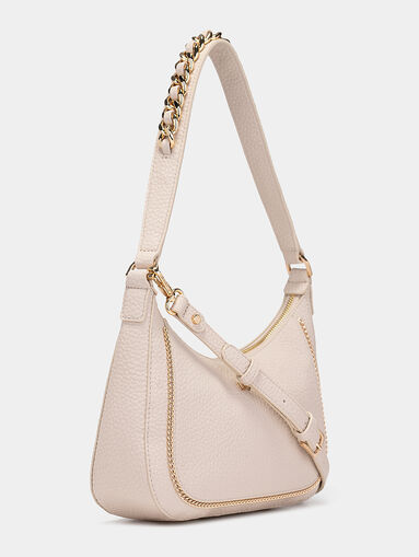 Handbag with gold chain details - 4
