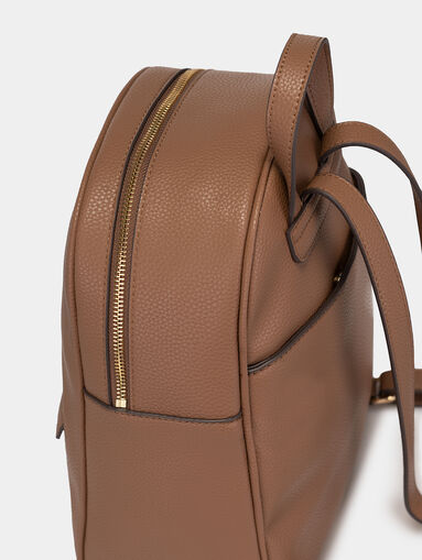 Backpack with metal logo accent - 4