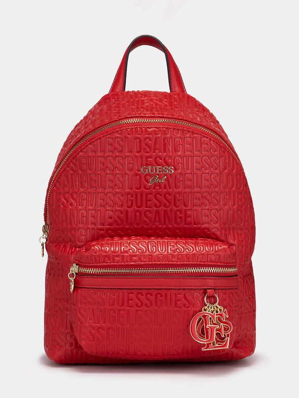 DARYL backpack with embossed logo - 1