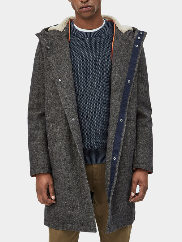 CAREW coat with removable panel - 1