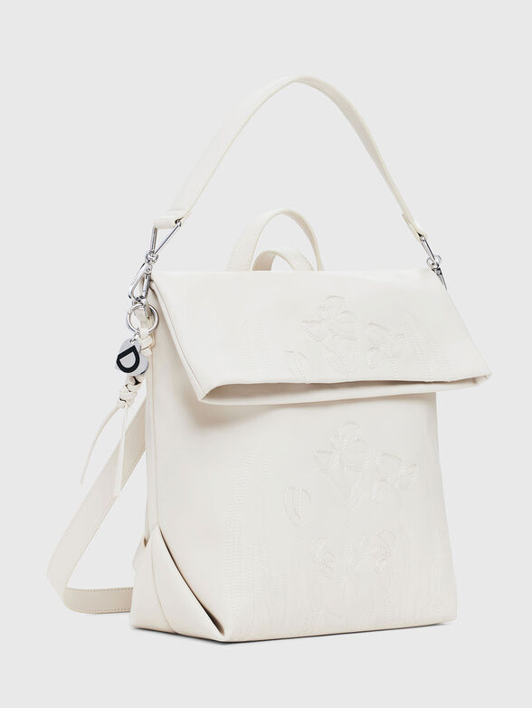 Backpack with floral details - 3