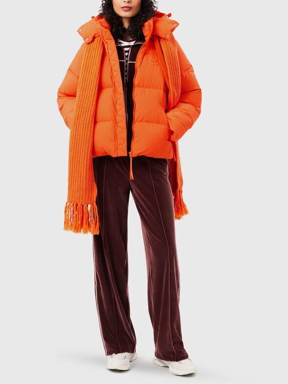 Padded jacket with logo - 2