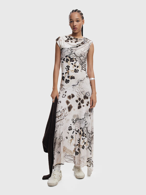 Animal print dress - 1