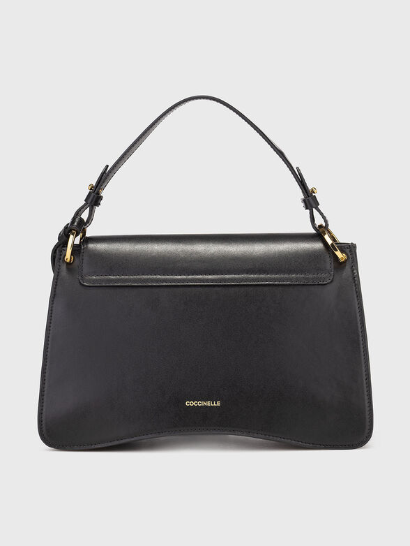 Leather bag with accent logo - 3