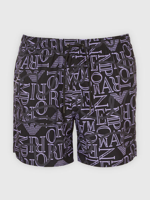 Beach shorts with print - 2