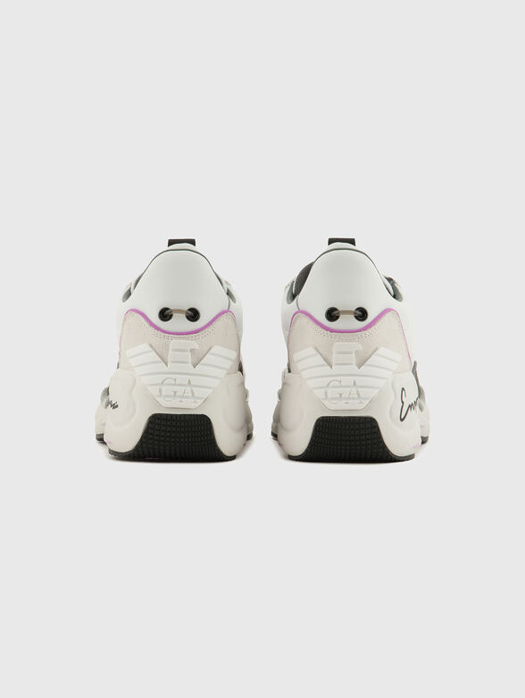 Sneakers with multicoloured details - 3