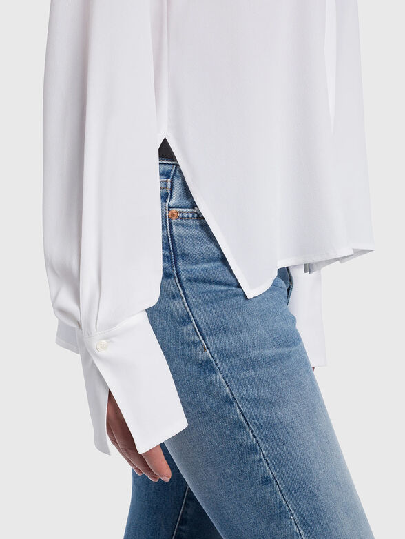 Silk blend shirt - 4