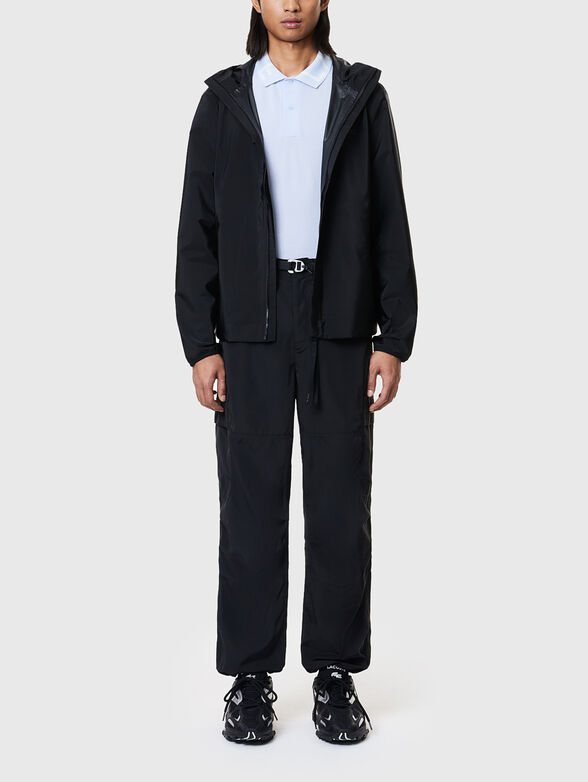 Polo shirt with accent collar  - 2