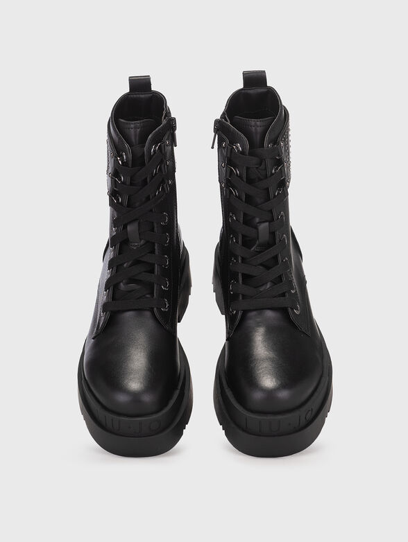 LOVE 42 leather boots - 5