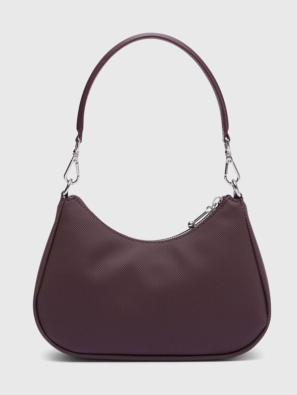 Small shoulder bag with saffiano effect - 3