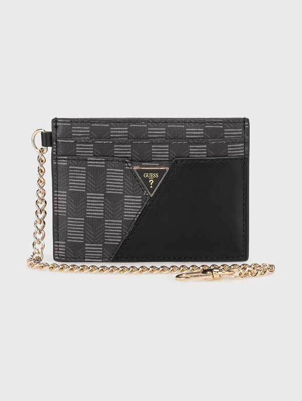 Card holder with logo detail - 1