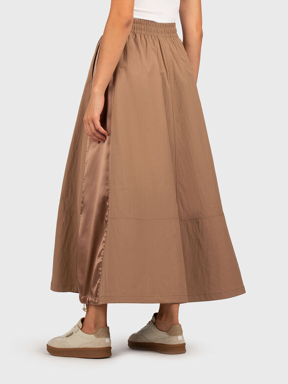Midi skirt with elastic waist - 2
