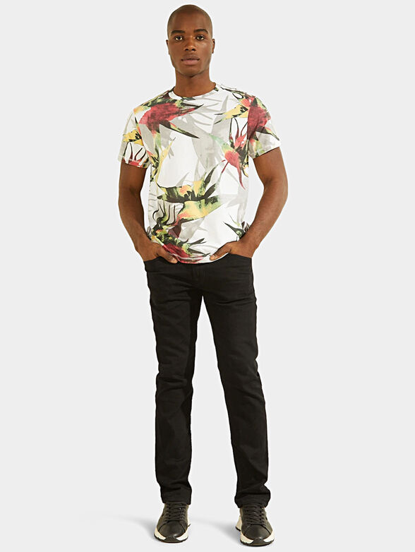 STRELY T-shirt with floral print - 2