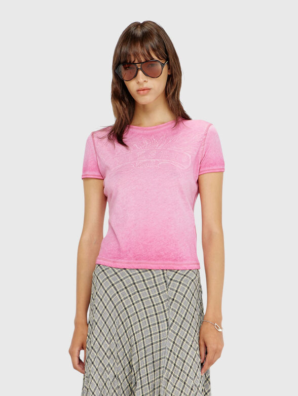 Cotton t-shirt with logo - 2