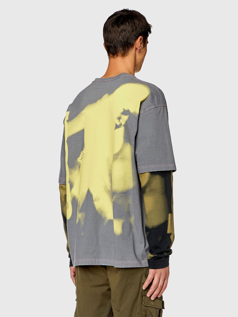 T-WESHER-N3 T-shirt in grey - 3