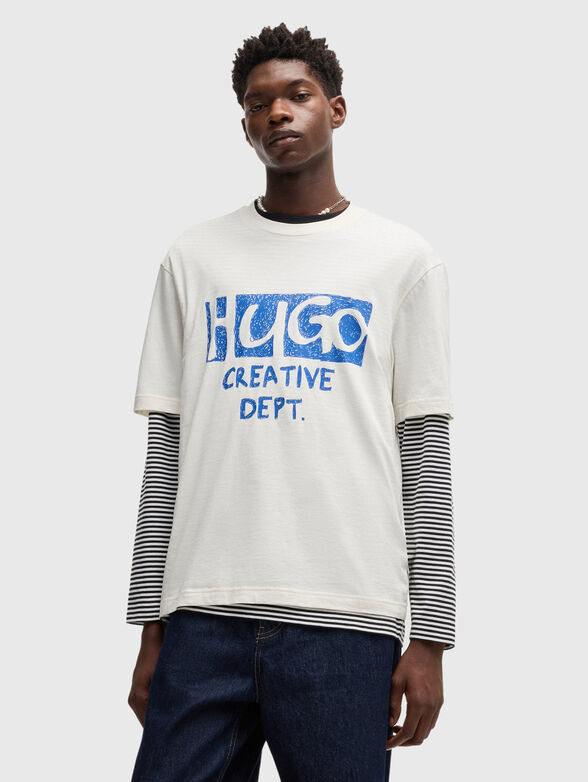 NUGOCREA T-shirt with logo print - 1