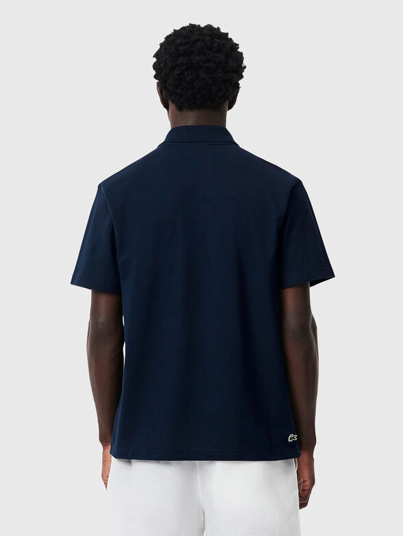 Dark blue polo shirt - 3