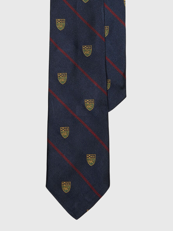 Striped silk tie - 1